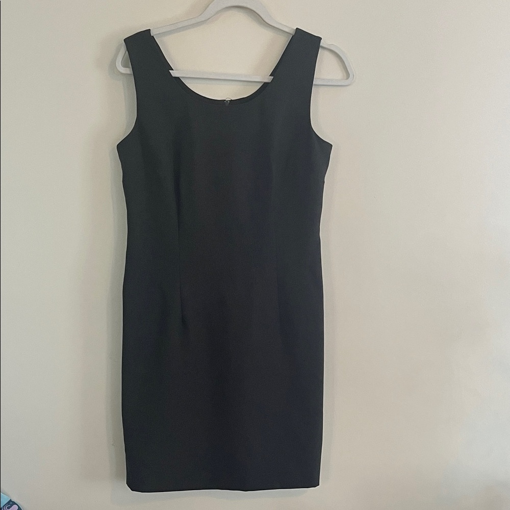 Vintage SL Fashions Professional Sheath Dress Gray Green Office 2000s‎ 90s